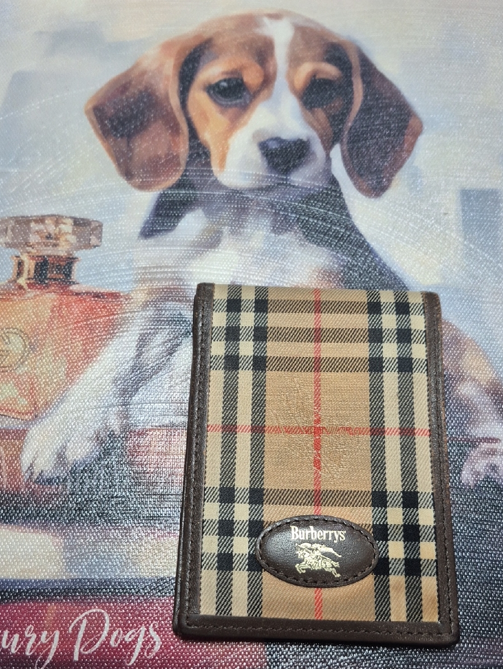 Burberry Classic Check Unisex  ID Card Wallet
